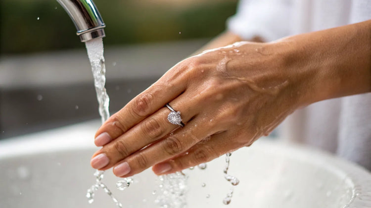 Can I Wash My Hands With My Wedding Ring On