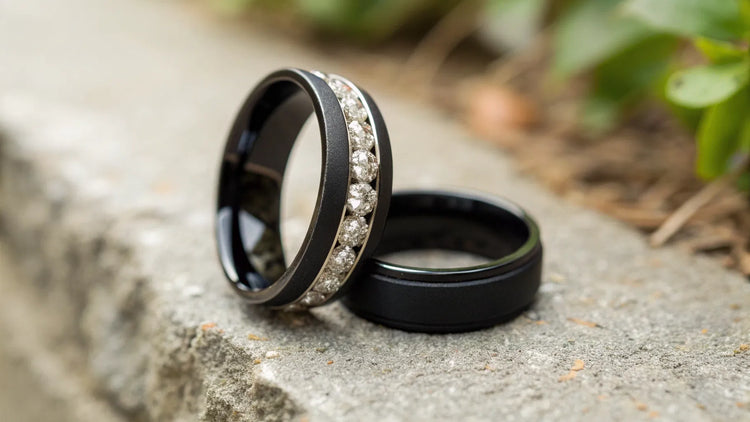What Does a Black Mens Wedding Ring Mean