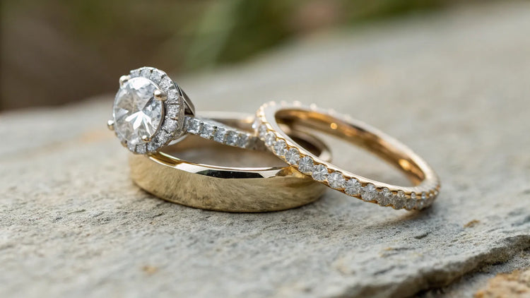 How to Keep Wedding Band and Engagement Ring Together