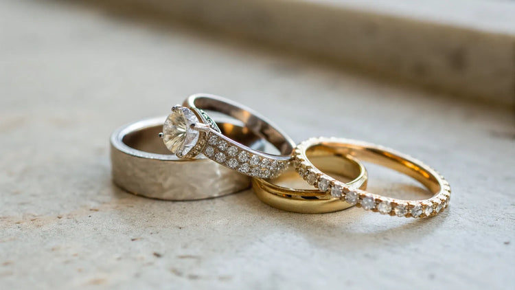 What Order Do You Stack Wedding Rings