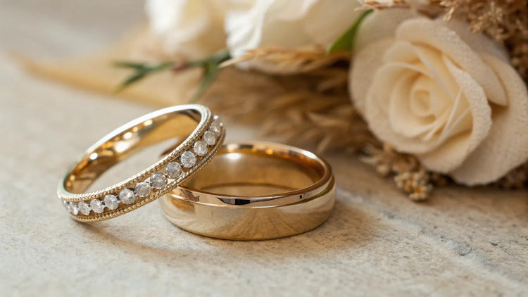 How To Layer Wedding Rings