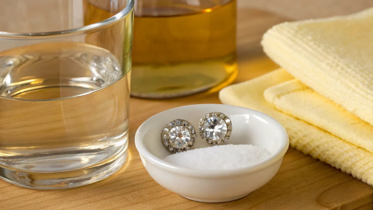 How to Clean Diamond Earrings with Vinegar: A Comprehensive Guide