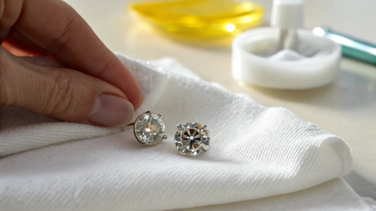 The Essential Guide on How to Clean Diamond Stud Earrings at Home