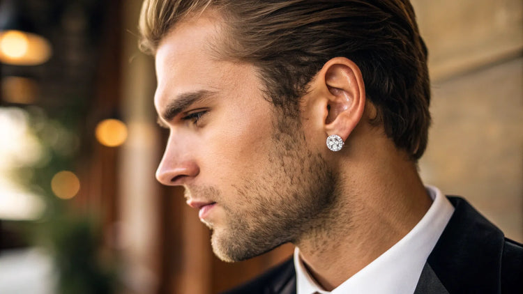 Can Men Wear Diamond Earrings? The Modern Guide to Men's Diamond Jewelry