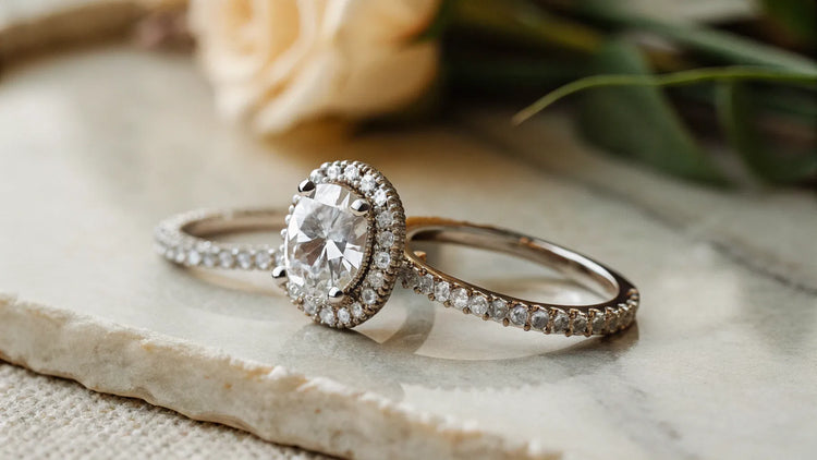 What Wedding Band Goes With an Oval Engagement Ring