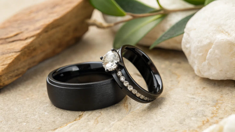 What Is a Black Wedding Ring Made Of? Materials, Meaning and Care