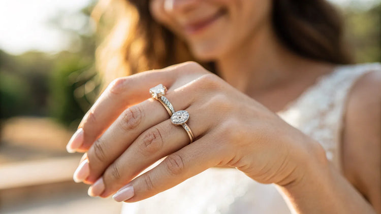 Does the Engagement Ring Go On Before the Wedding Ring?