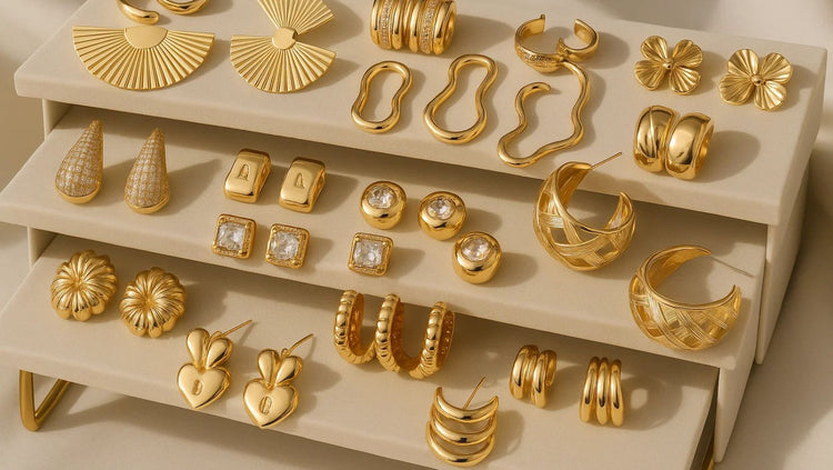 Types of Earrings - From Studs to Hoops