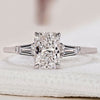 Radiant Cut Diamond Ring in a sleek white gold setting.
