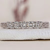 Elegant Art Deco Wedding Band featuring intricate designs and timeless beauty.
