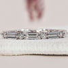 White Gold Diamond Wedding Band with sparkling diamonds for a timeless design.
