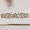 Elegant Yellow Gold Diamond Wedding Band with timeless design and brilliance.
