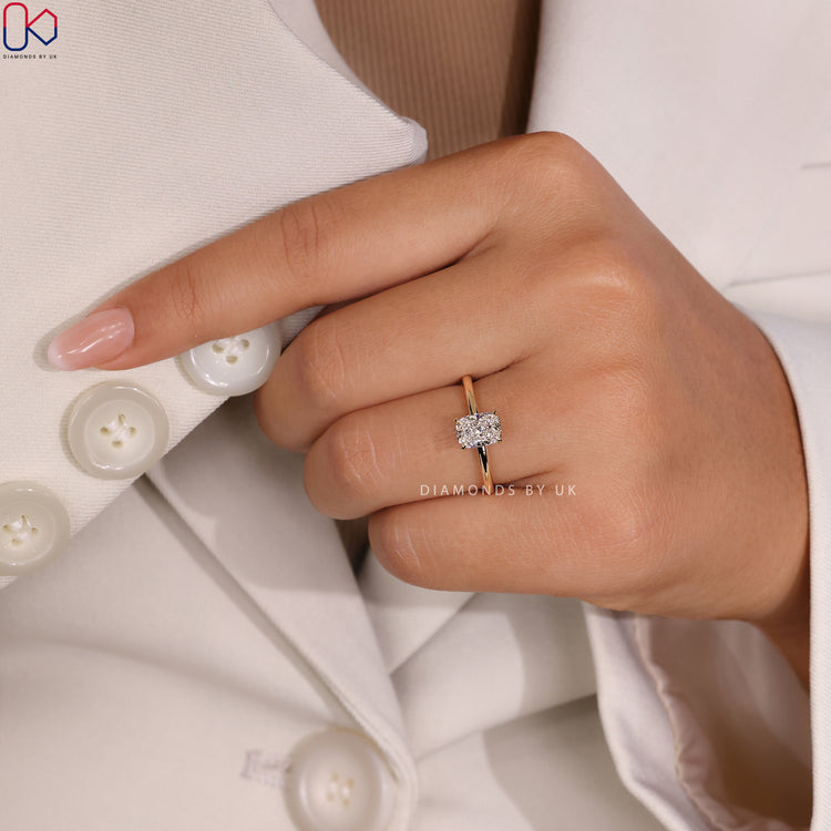 Yellow Gold Ring with a warm and luxurious shine.

