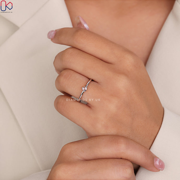 Solitaire Ring with a stunning centre diamond.
