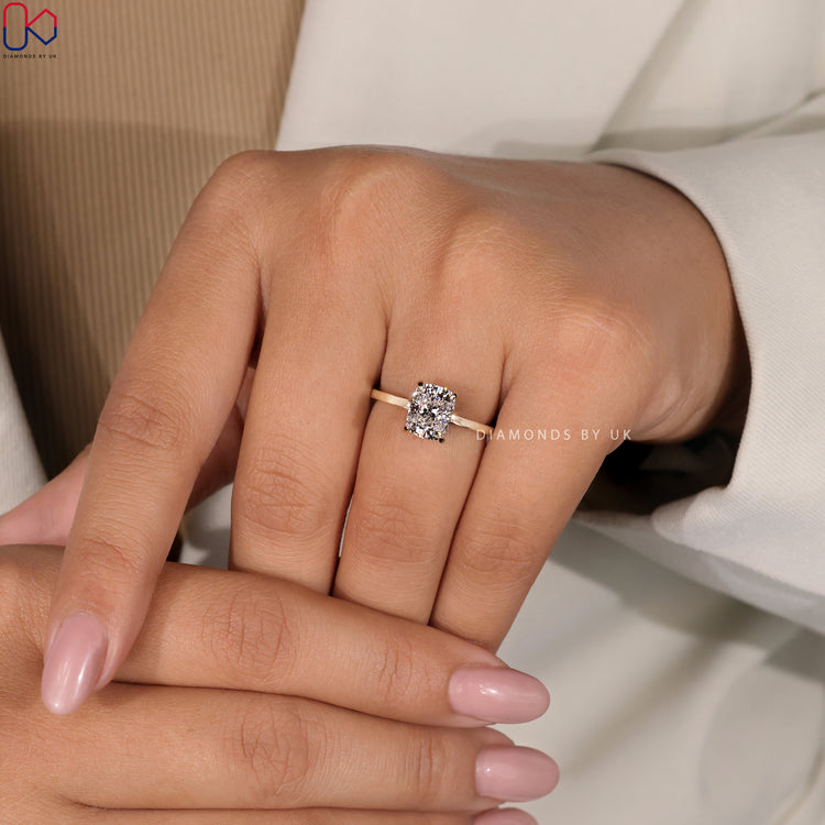 Diamondsbyuk engagement ring made for lasting elegance.
