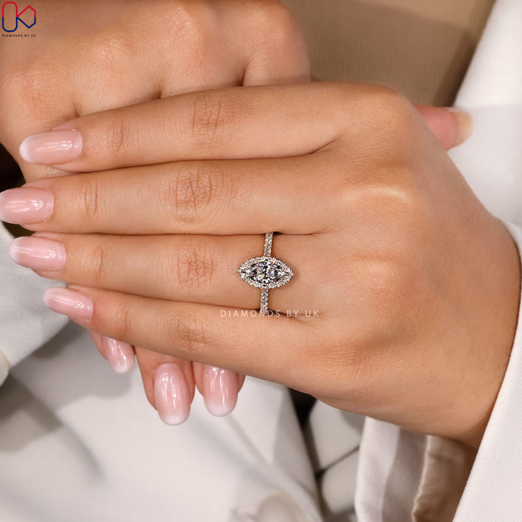 Diamond engagement ring for memorable moments.

