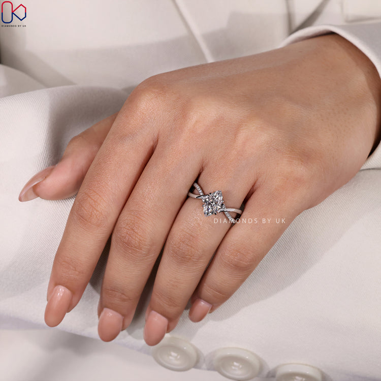 IGI certified diamond for guaranteed quality.
