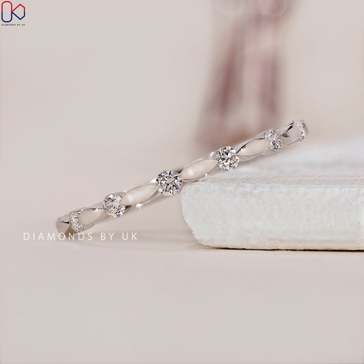 Handmade band crafted with precision for a personalised touch.