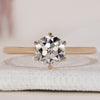 Round Diamond Engagement Ring with a classic design.
