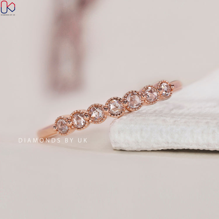 Minimalist wedding band perfect for everyday wear with a simple yet elegant design.