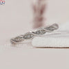 IGI certified wedding band guaranteeing authentic and sustainable diamonds.