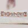 Marquise and round diamond band for a stunning sparkle.
