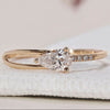 Stunning Pear Shaped Diamond Ring with unique design and elegance.
