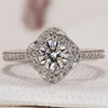 Round Brilliant Cut Diamond Ring with stunning sparkle.
