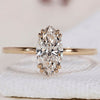 Marquise Engagement Ring with stunning diamond details.
