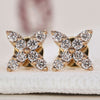Flower stud earrings with a delicate design for everyday elegance.
