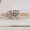 Yellow Gold Engagement Ring with a stunning design.
