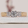 3 Diamond Engagement Ring with timeless elegance.