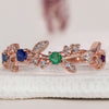 Elegant Birthstone Wedding Band featuring vibrant gemstones for a unique touch.
