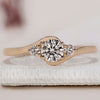Gold Ring With Three Stones featuring a stunning design.

