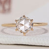 Solitaire Diamond Ring in a classic and elegant design.