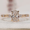 Oval Cut Diamond Ring with timeless elegance.