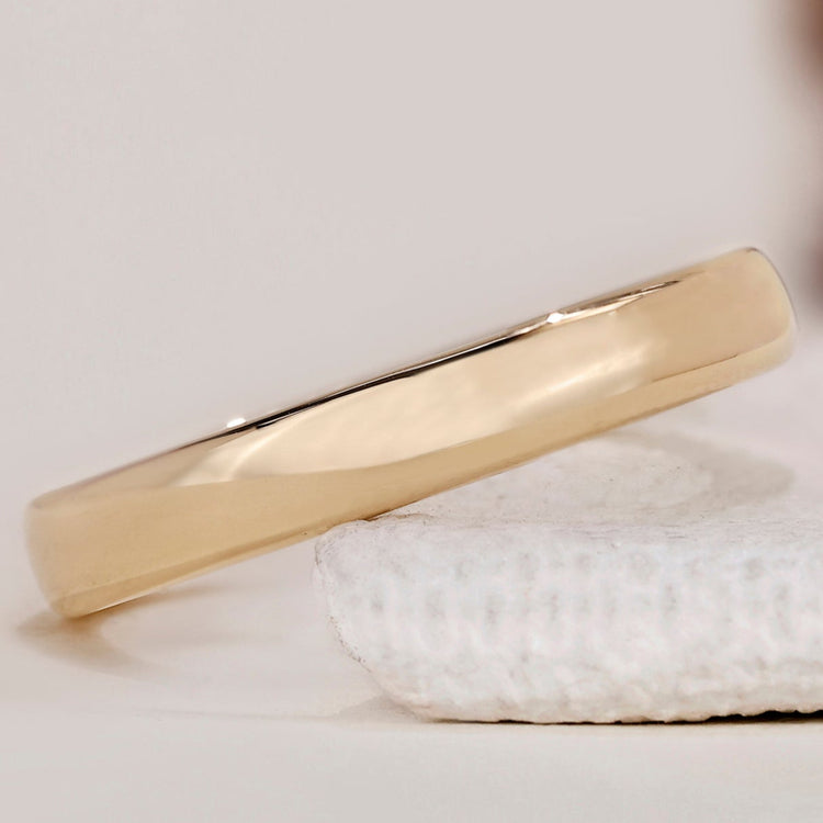 Yellow Gold Comfort Fit Wedding Band