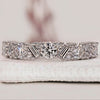 Half Eternity Band with timeless sparkle.
