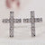 Diamond Cross Earrings with brilliant sparkle, perfect for any occasion.