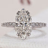 Dutch Marquise Engagement Ring with stunning design.
