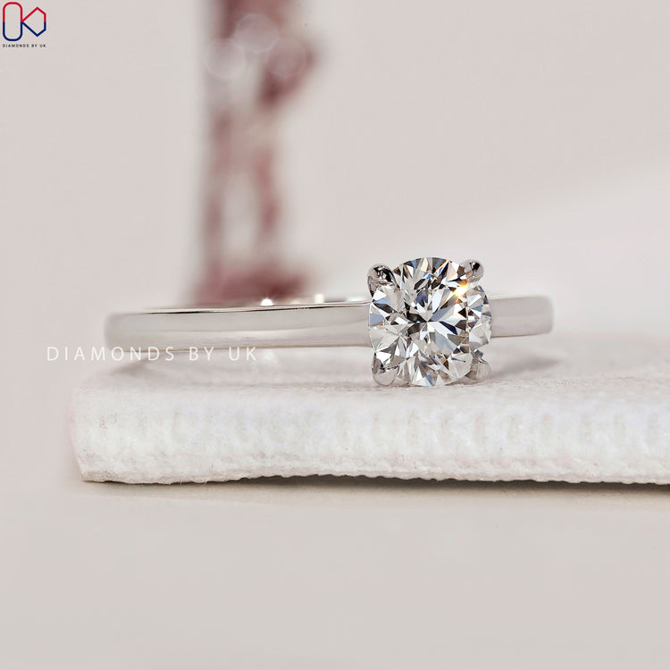 Lab Grown Diamond ring with exceptional brilliance.

