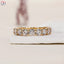 Lab Grown Diamond Eternity Ring Diamond Real Lab Diamond Wedding Band 3.50 MM Diamond Engagement Ring Solid White Yellow Rose Gold Ring Her