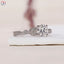 Brilliant Cut Lab Grown Diamond Ring Marquise Bridal Ring for Women Vintage Style Ring Marquise Band Ring Unique Milgrain Round Diamond Ring