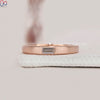 Handmade band with matt finish and subtle texture.
