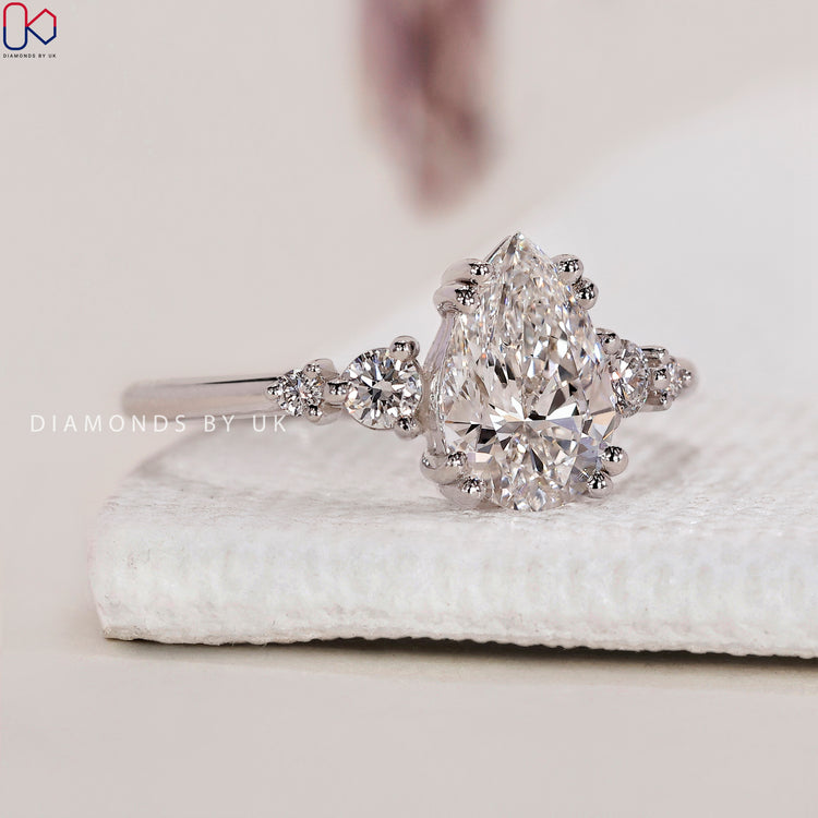 White Gold Diamond Ring for a classic touch.

