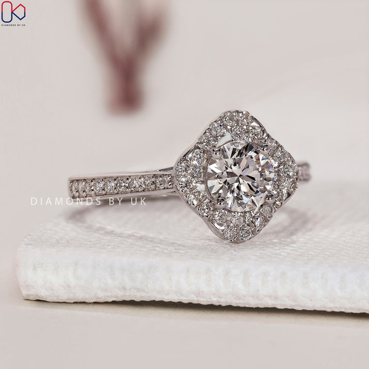 IGI Certified Diamond Ring for trusted quality.
