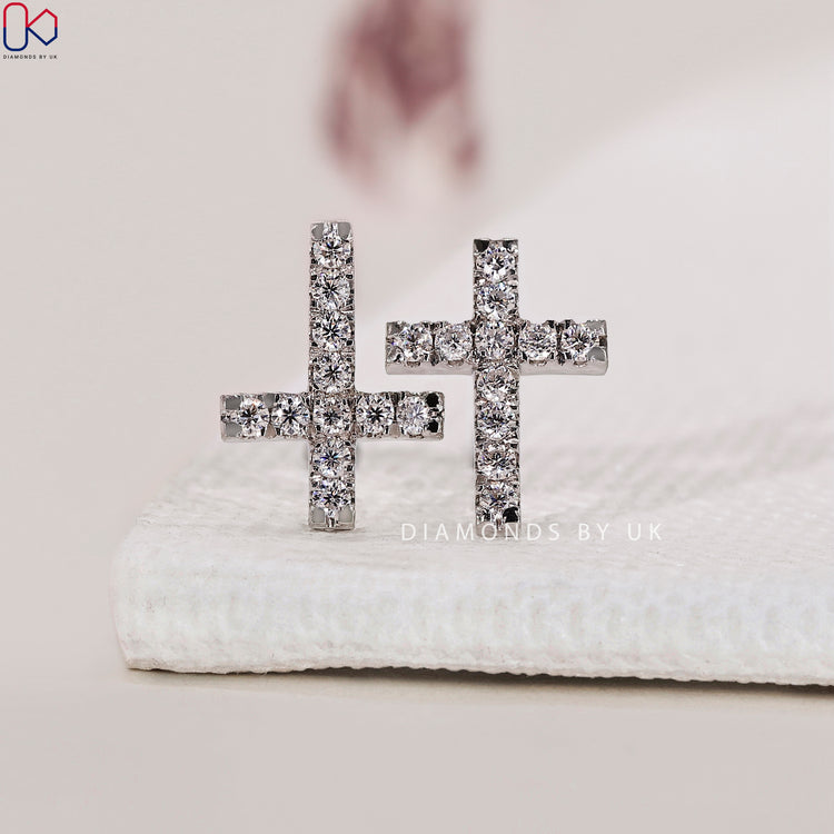 Lab Grown Diamond earrings with stunning brilliance and sustainability.
