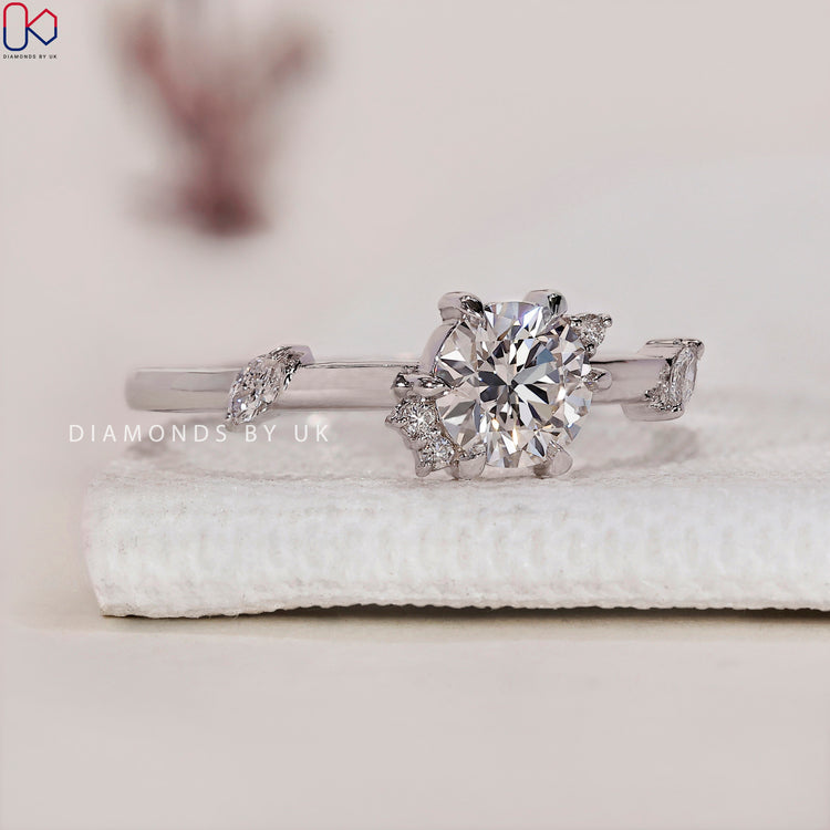 6 Prong Claw Setting for secure and stylish wear.
