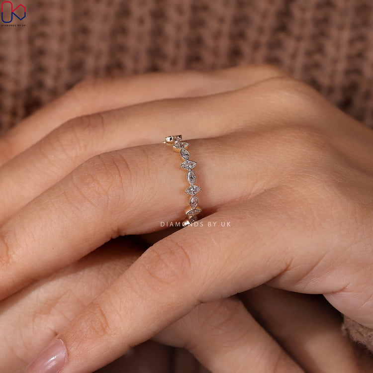 Full eternity band crafted in yellow gold for lasting style
