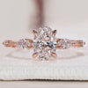 Oval Shaped Engagement Ring with timeless elegance.
